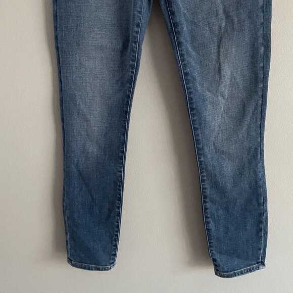 Abercrombie & Fitch Womn 0/25 Star Embroidered Super Skinny Ankle High Rise Jean - Picture 2 of 10